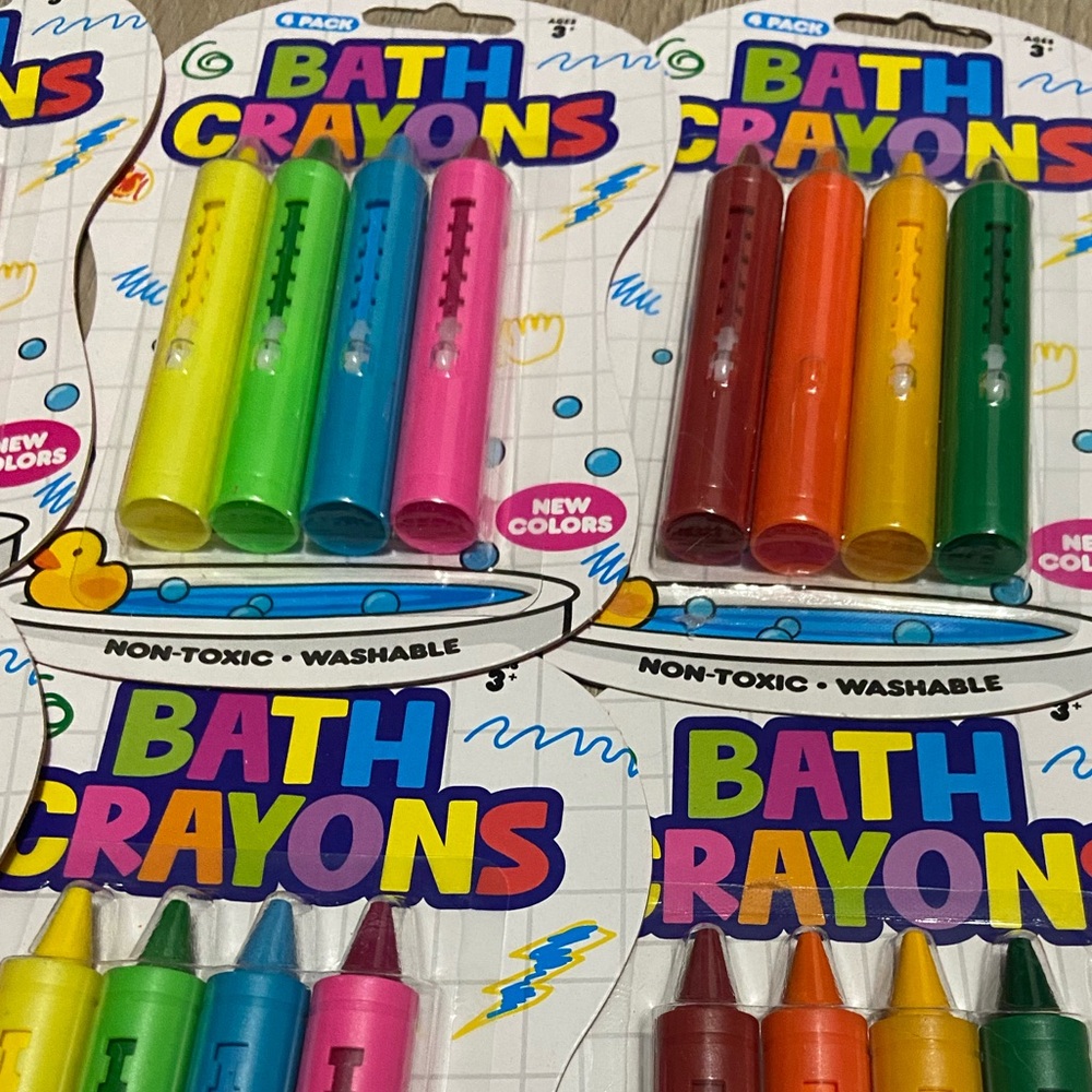 Bath crayons 6 packs NWT - Picture 5 of 6